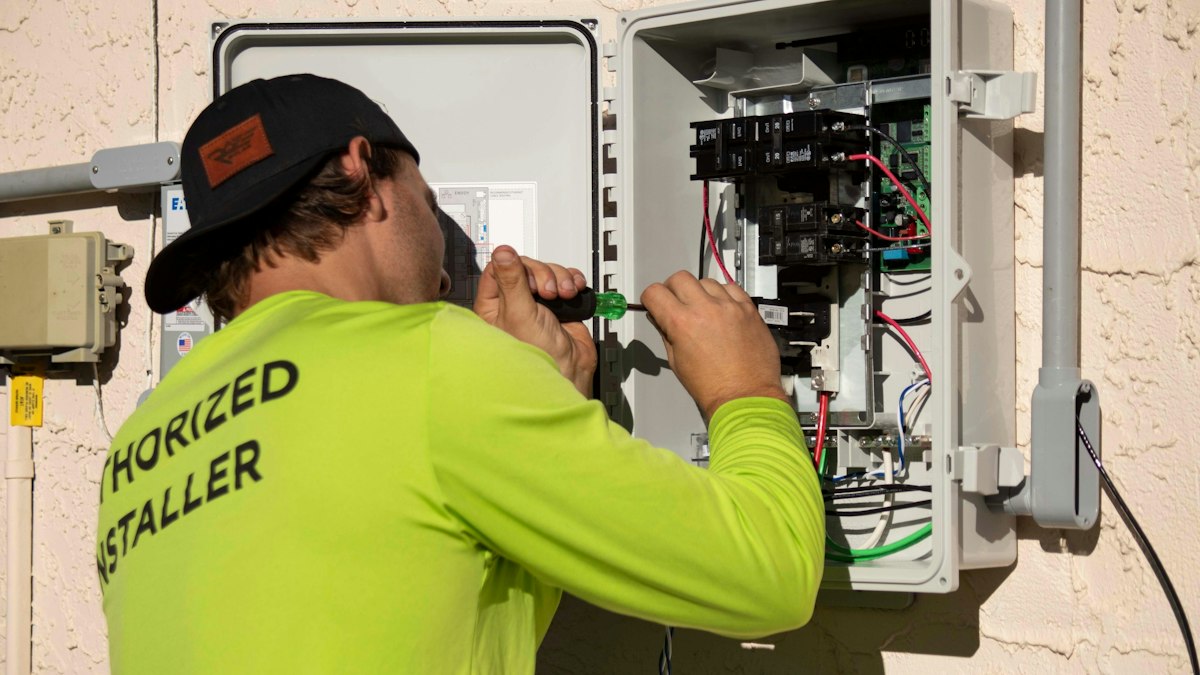 Panneau électrique résidentiel